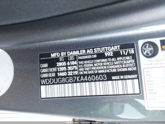 2019 Mercedes Benz S Class 4matic - Image 9